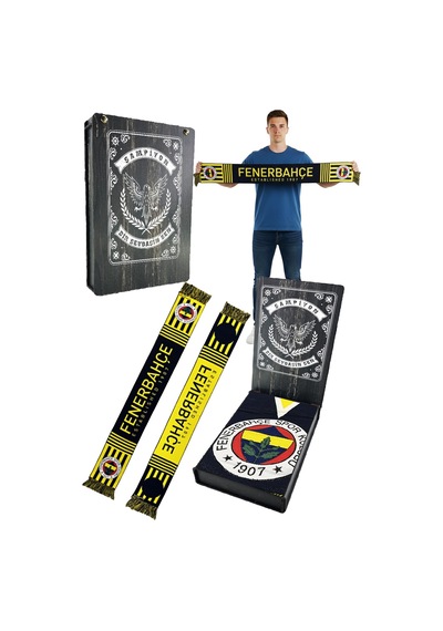 Fenerium Fenerbahçe Unısex Fenerbahçe Establıshed 1907 Do Lazer Kutu Sarı - Lacivert