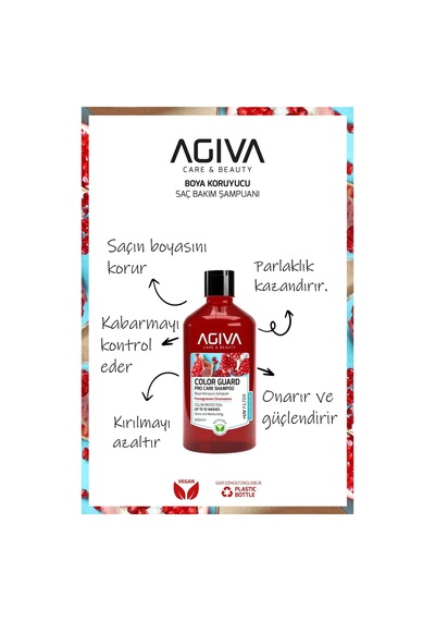 Boya Koruyucu Nemlendirici Saç Bakım Şampuanı-500ml