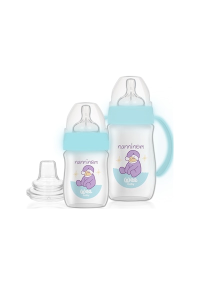 Wee Baby Nanninom Geniş Ağızlı Biberon Seti