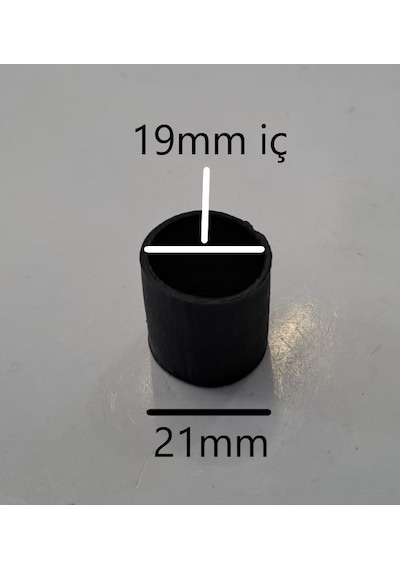 20x0 Yuvarlak Plastik Ayak Dıştan Geçmeli Diğer