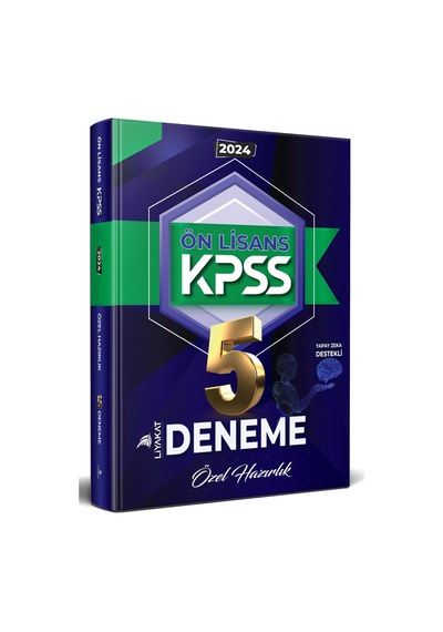 Ön Lisans Kpss İsabet 5 Deneme- 2024 Yeni Ösym Müfredatına Uygun