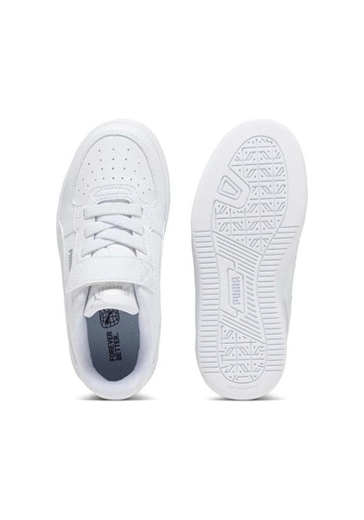 Puma 393839 02 Caven 2.0 Ac+ Ps Beyaz-gümüş-siyah Çocuk Spor Ayak Beyaz