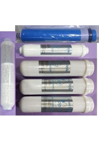 8 Li Kapalı Kasa Inline Filtre 2,5" Su Filtresi Su Arıtma Filtrel