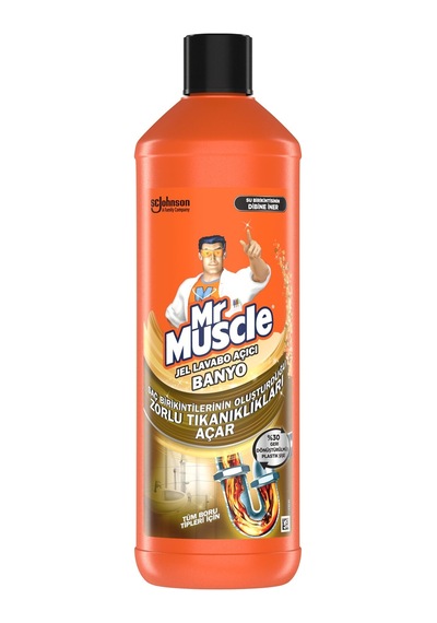 Mr. Muscle Jel Lavabo Açıcı 1 L 4 Adet