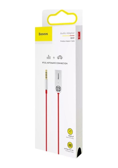Baseus Ba01 Usb Wireless Bluetooth Araç Vs Kiti Aux