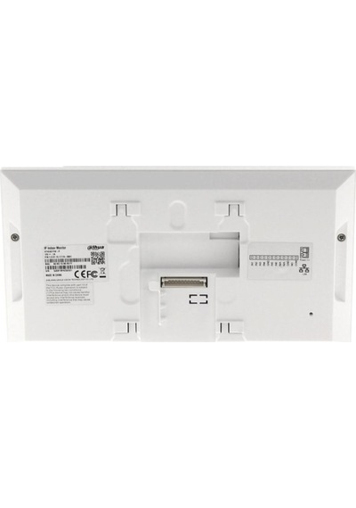 Dahua VTH2421FW-P 7" TFT LCD Dokunmatik Ekran Çok Yönlü Mikrofon Villa Tipi Intercom İç Ünite Bayaz Kasa