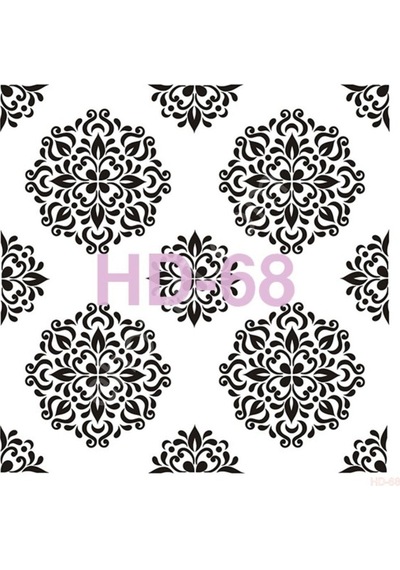 Hd68 Cadence Home Dekor Stencil 45X45