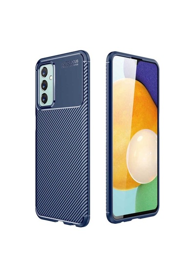 Samsung Uyumlu Galaxy M23 Kılıf Zore Negro Silikon Kapak Lacivert