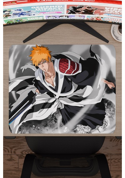 Bleach Anime V1 - 48x40 Xl Gaming Kauçuk Kaymaz Taban Mouse Pad Fare Altlığı