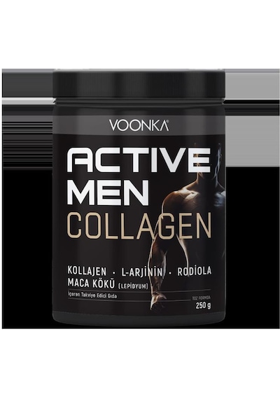 Voonka Collagen Active Men 250 Gr - Yeşil Elma