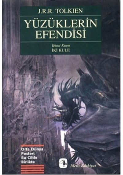 Yüzüklerin Efendisi - II - İki Kule - J. R. R. Tolkien - Metis Yayınları