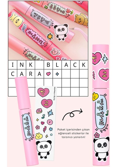 Peripera Ink Black Cara Choigosim 03 Clear-Set Curling