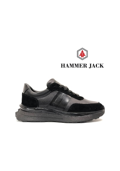 Hammer Jack 102-24820-m Jura Deri Casual Erkek Ayakkabı Siyah Hammer Jack 102-24820-m Jura Deri Casual Erkek Ayakkabı Siyah