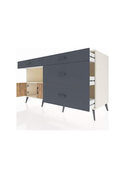 Kronos Konsol Tek Raflı 4 Çekmeceli 2 Kapaklı 176x59x99 Aytaşı-ça Aytaşı-çam/antrasit Kronos Konsol Tek Raflı 4 Çekmeceli 2 Kapaklı 176x59x99 Aytaşı-ça Aytaşı-çam/antrasit