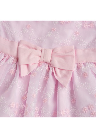 Chicco Kız Bebek Kısa Kollu Elbise 09101846000000 000011 Pembe
