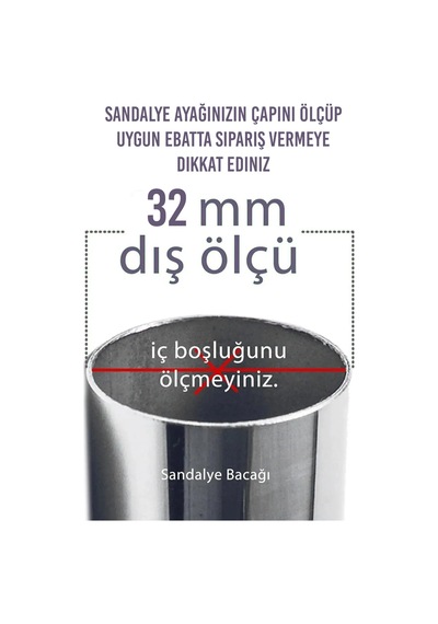16 Ad 32 Mm Şeffaf Silikon Masa Sandalye Pabuç Kaydırmaz Koltuk Zemin Koruyucu Çizdirmez Ayak Kılıfı Diğer