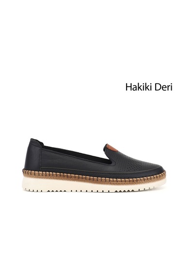 Gönderi(R) Gönderi R Kadın Siyah Hakiki Deri Comfort Ayakkabı Ddza84842846 Siyah