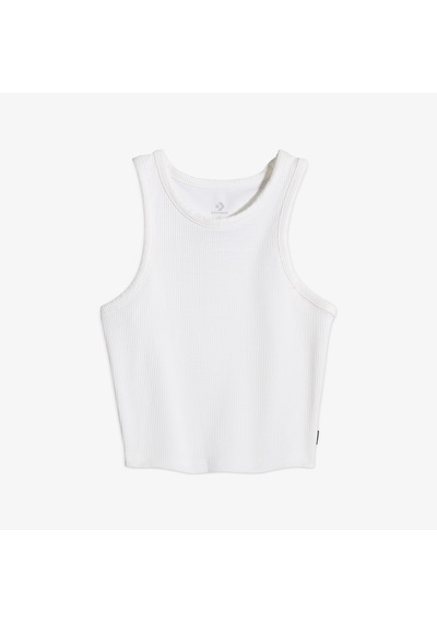 Converse Ribbed Knit Kadın Beyaz T-shirt10027772