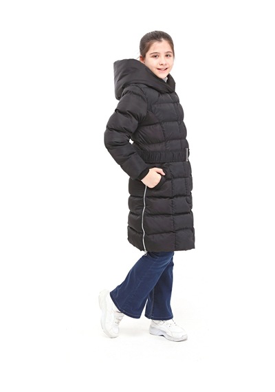 Kız Çocuk Mont 51270 Siyah