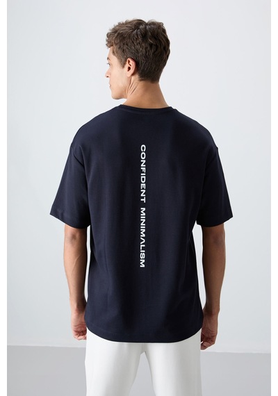 Tommy Life Lacivert Pamuklu Kalın Yumuşak Dokulu Oversize Fit Baskılı Erkek T-shirt - 88321 Lacivert Tommy Life Lacivert Pamuklu Kalın Yumuşak Dokulu Oversize Fit Baskılı Erkek T-shirt - 88321 Lacivert