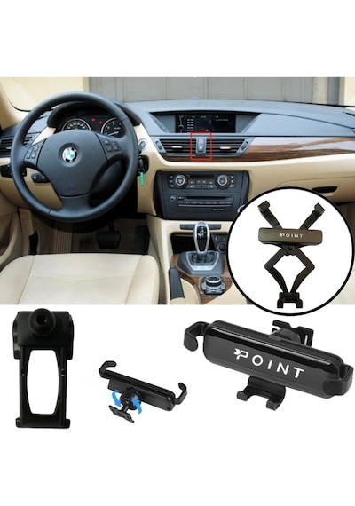 Bmw X1 Araca Özel Cep Telefon Tutacağı Robotik Oynar Başlıklı 2012 - 2015 Arası Profesyonel Ürün