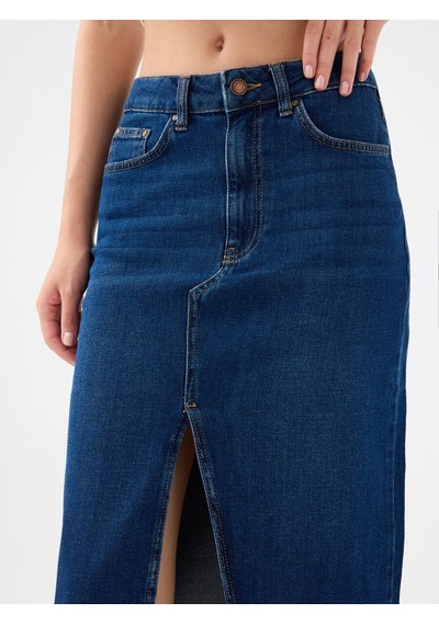 LOFT Slim Fit Kadın Etek Lf2041125 Q1.v1 Denim