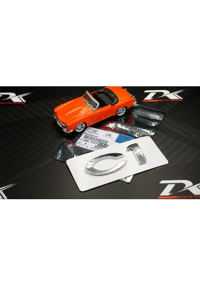 Citroen C1 2007-2011 Bagaj Krom Abs 3M 3D Yazı Logo Amblem