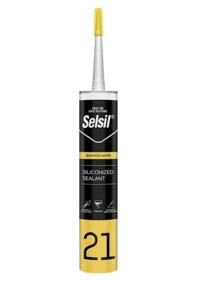 Selsil 21 Silikonize Mastik - 500gr. - Bej Bej