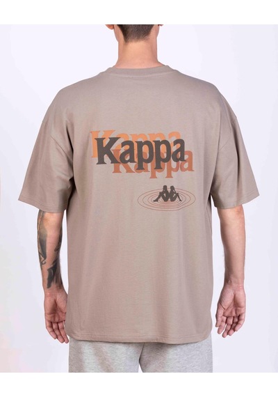 Kappa Authentic Asterys Erkek Kahverengi Regular Tişört