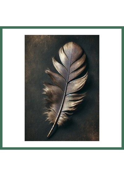 En-cag Bronz Tüy Kanvas Tablo 70x100cm Bss