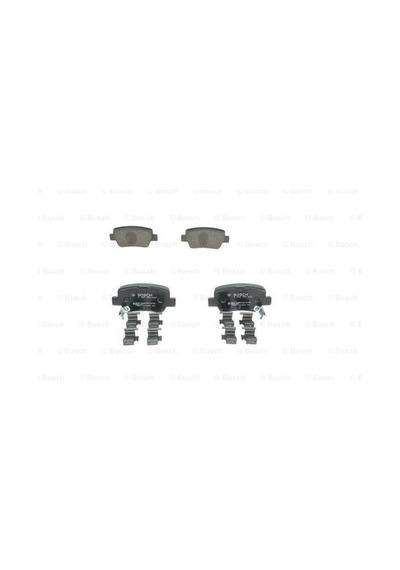 Bosch 0986494933 Disk Balata Arka 446605042