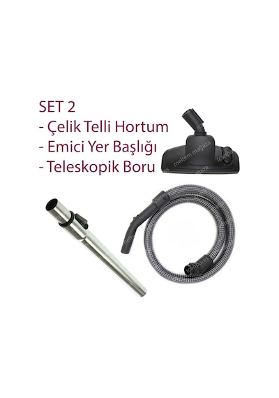 Fantom Wf 2000 Su Bombası Süpürge Hortumu Başlığı Fırçası Borusu