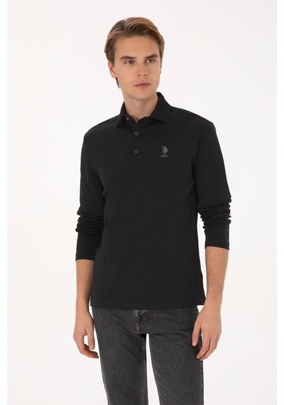 U.s. Polo Assn. Erkek Siyah Sweatshirt 50307692-vr046 Sıyah