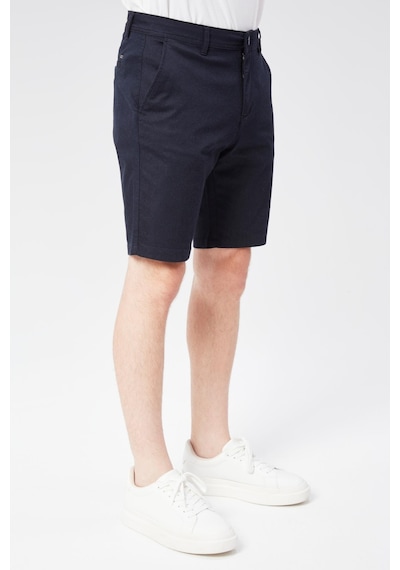 Braccas Erkek Modal Karşımlı Chino Slim Fit Şort Lacivert Lacivert