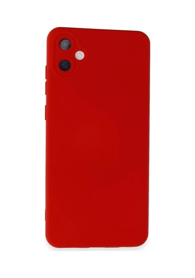 Galaxy A05 Kılıf Nano İçi Kadife Silikon - Kırmızı