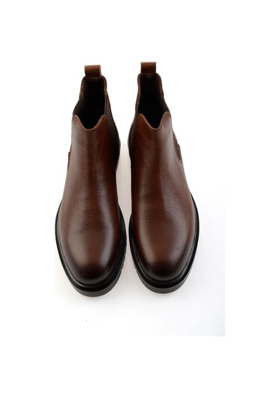 Taba Hakiki Deri Erkek Bot & Bootie E02593411640 Taba