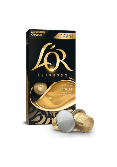 L'or Vanilya Aromalı Nespresso Uyumlu Alüminyum Kapsül Kahve 10'lu