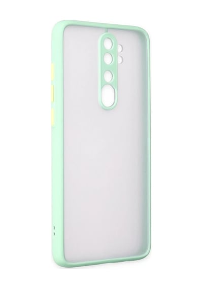 Xiaomi Redmi Note 8 Pro Kılıf Montreal Silikon Kapak - Turkuaz -