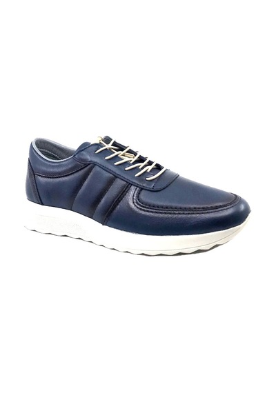 Castle Black 42150-1 Deri Günlük Erkek Casual Ayakkabı Lacivert