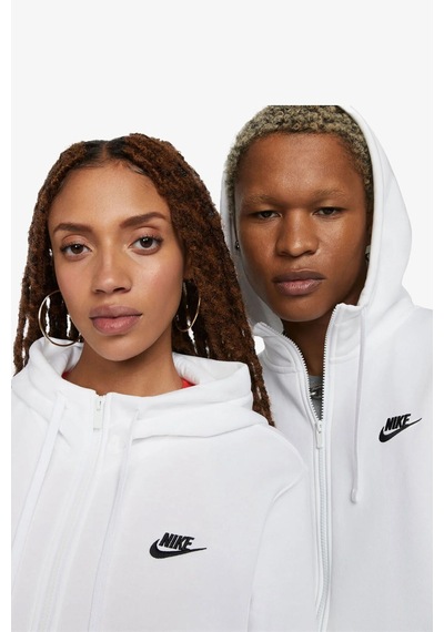 Nike Sportswear Club Fleece Erkek Beyaz Sweatshirt Bv2645-100 Beyaz