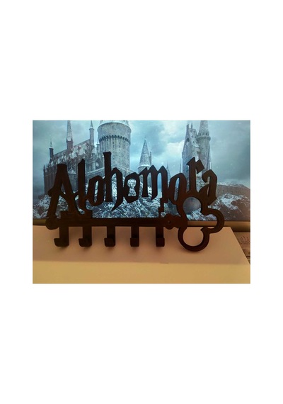 Anahtar Askısı Alohomora Siyah