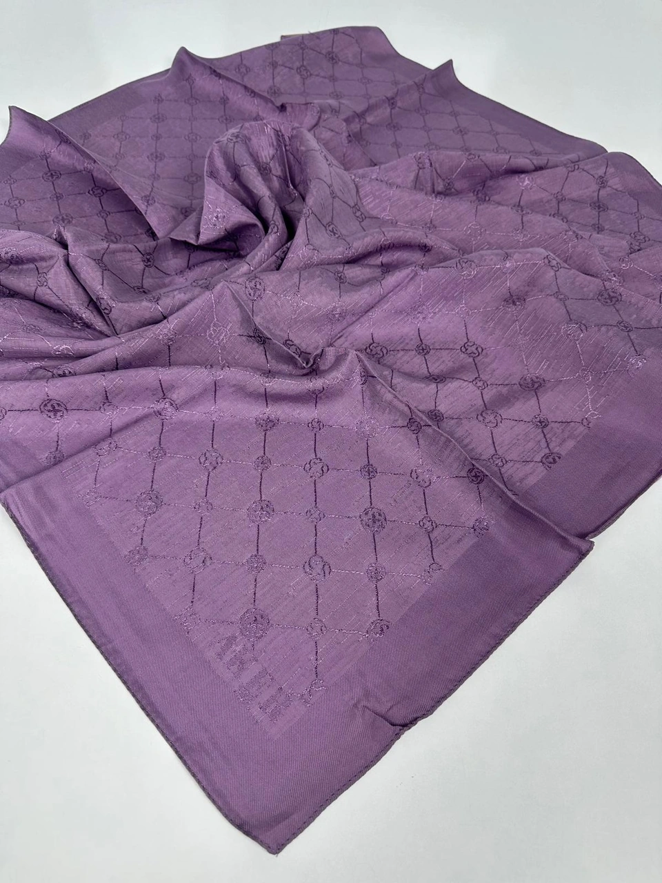 AKER Koza %50 Floush %50 Cotton Eşarp -1050950 Mor