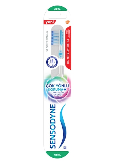 Sensodyne Çok Yönlü Koruma + Komple Ağız Temizliği Diş Fırçası - 4 Adet Tarı