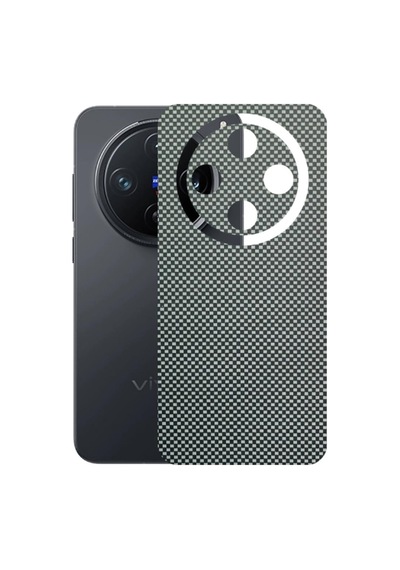 Kapps Vivo X200 Pro Mini İle Uyumlu Fiber Serisi Premium Arka Kapak Kaplama Kenarlar Yoktur 45750708