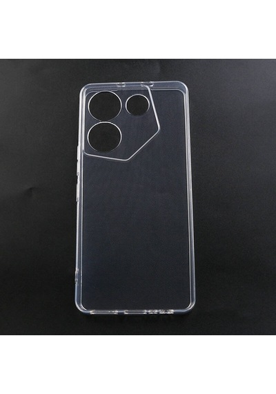 Tecno Camon 20 Pro 5g Kılıf Kamera Korumalı Şeffaf Kalın Üstün Koruma Silikon Pazarplus