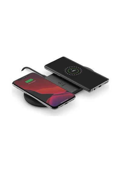 Belkin Kablosuz 10 W Çiftli Şarj Cihazı, Apple Uyumlu iPhone 15, 14, 13, 12, S
