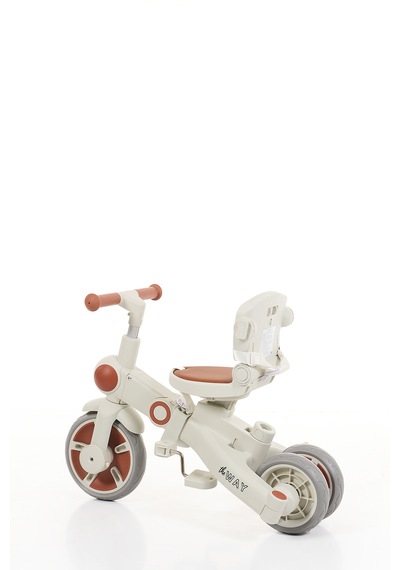 Flow 9in1 Smart Trike Çift Yönlü, Yatabilir, Katlanabilir, Denge Bisikleti Özellikli Bebek Ve Çocuk Bisikleti Beyaz