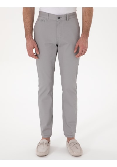Pierre Cardin Erkek Gri Pantolon Kanvas-chino 50308077-vr024 Gri