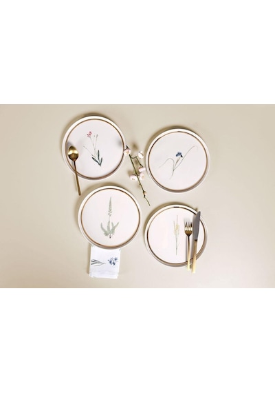 Porland Botanical 21cm 4'lü Pasta Takımı 04alm007234