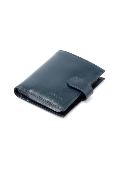 Tergan Lacivert Deri Unisex Kredi Kartlık 01323H86